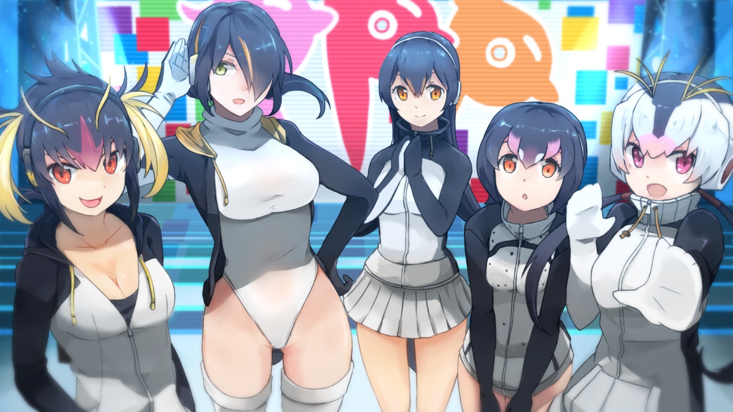 Hsinus Kemono Friends Emperor Penguin Gentoo Penguin Humboldt Penguin